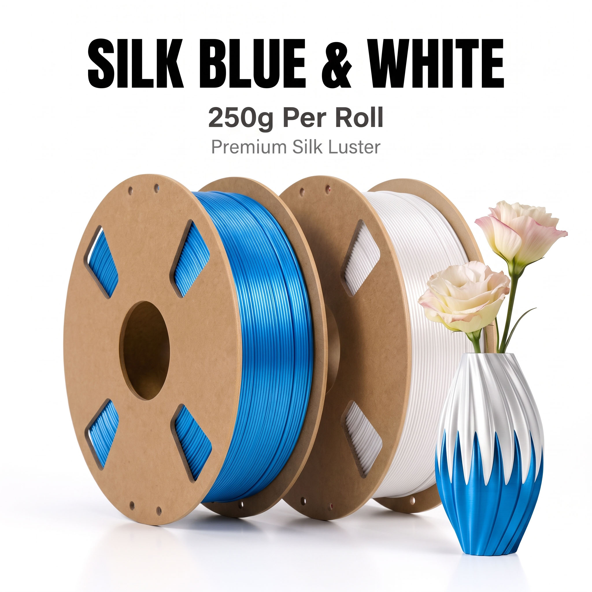 3D Printing Fdm - Silk PLA 3D Printer Filament 2