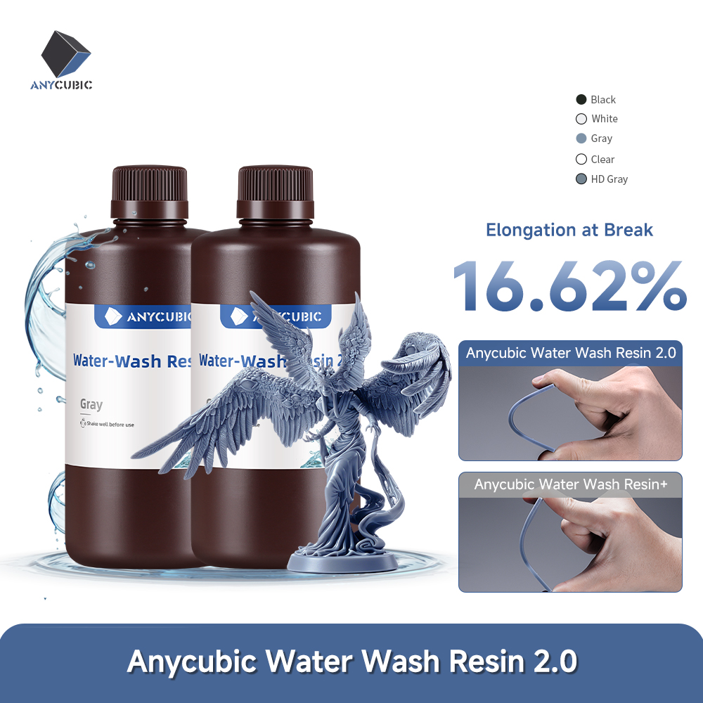 3D Printing Dental - ANYCUBIC Water-Wash Resin For LCD 3D