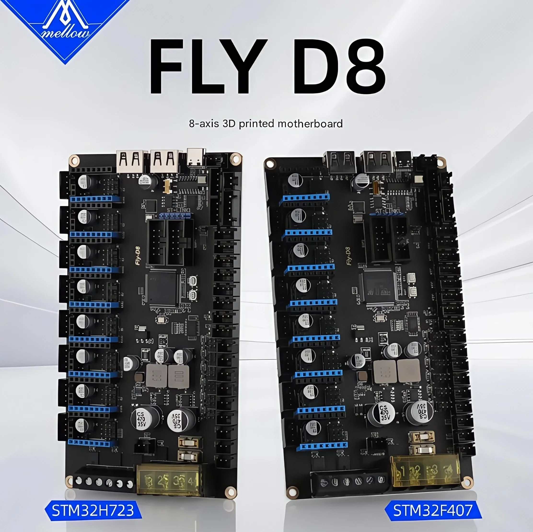 Mellow Fly 3D D8 8 - Axis Moth - Motherboard 3D Printer ulasan dan harga
