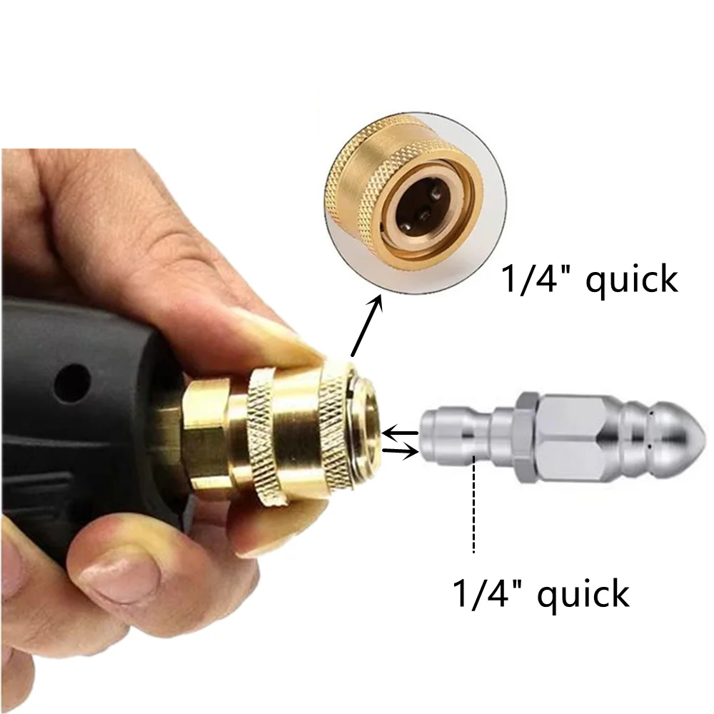 Water Jet High Pressure Spraye - Nozzle Cleaning Kit ulasan dan harga