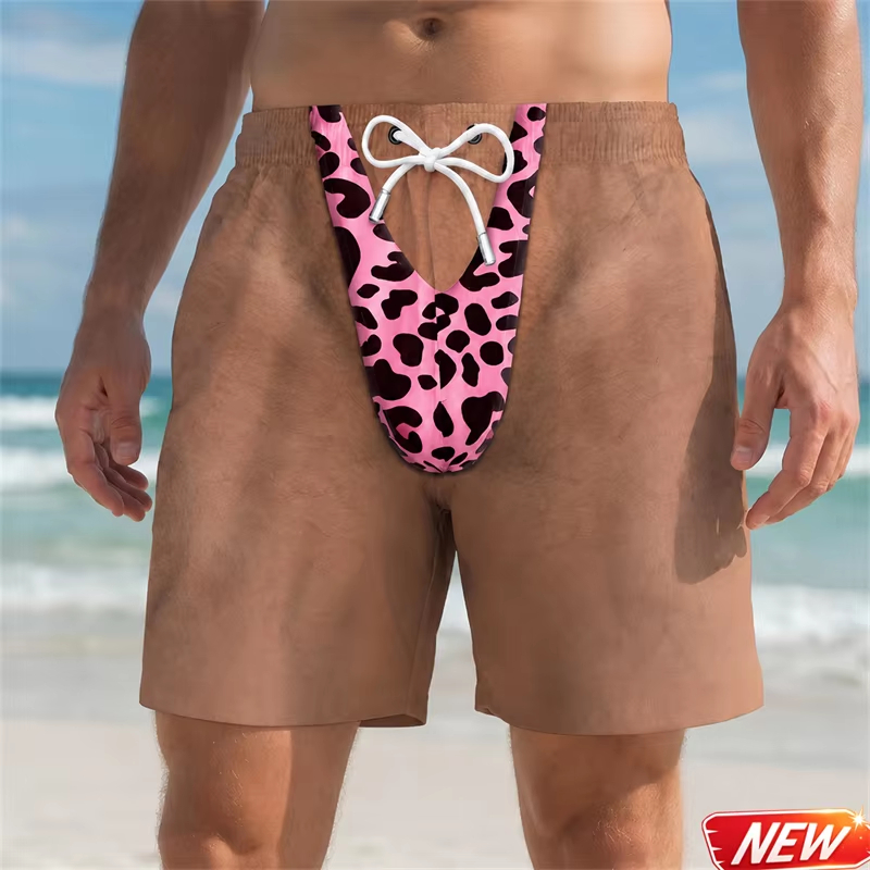 Fun Beach Party Swim Trunks Fo - 3D Printing Viral ulasan dan harga