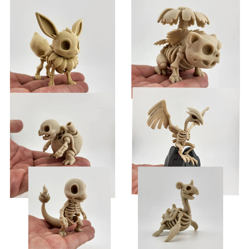 Pokémon Fossil Bone Model Eeve - 3D Printing Mockup ulasan dan harga