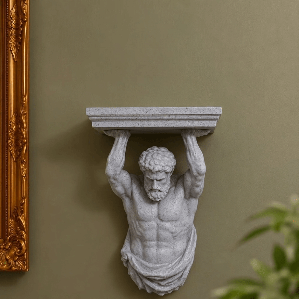 3D Printed Atlas Wall Shelf Pl - 3D Printing Mockup ulasan dan harga