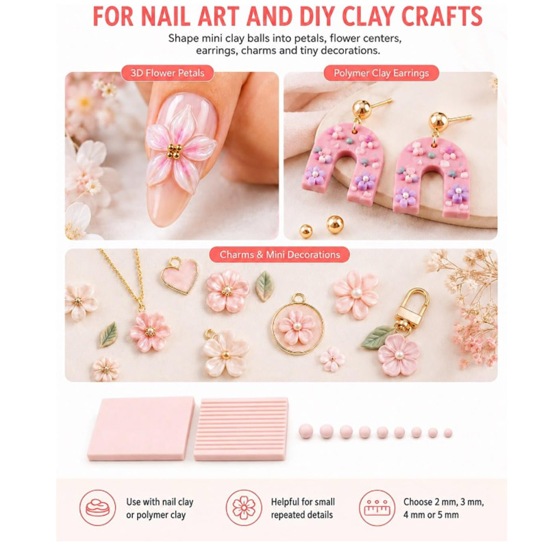 Bead Roller Clay Ball Maker 3D - 3D Printing Earrings ulasan dan harga