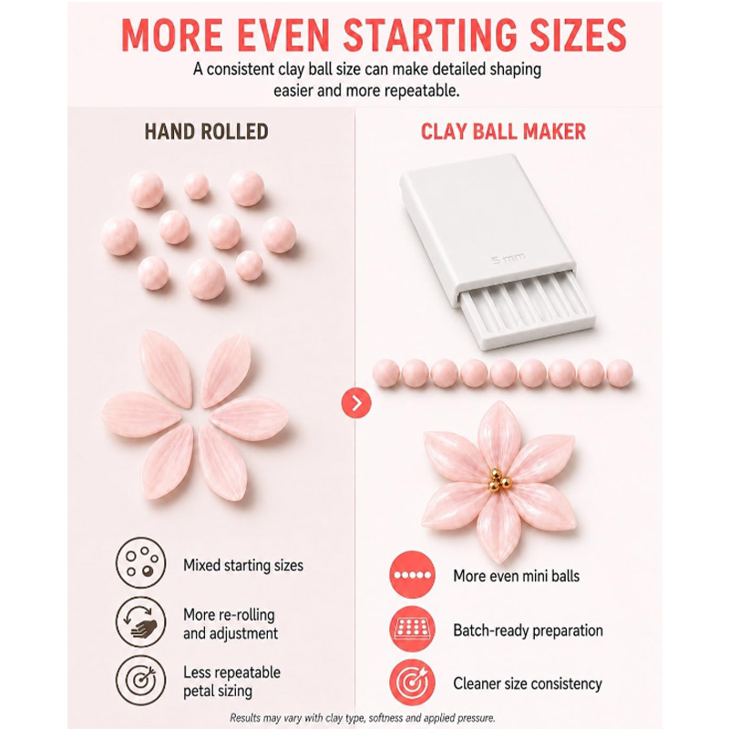 Bead Roller Clay Ball Maker 3D - 3D Printing Earrings ulasan dan harga