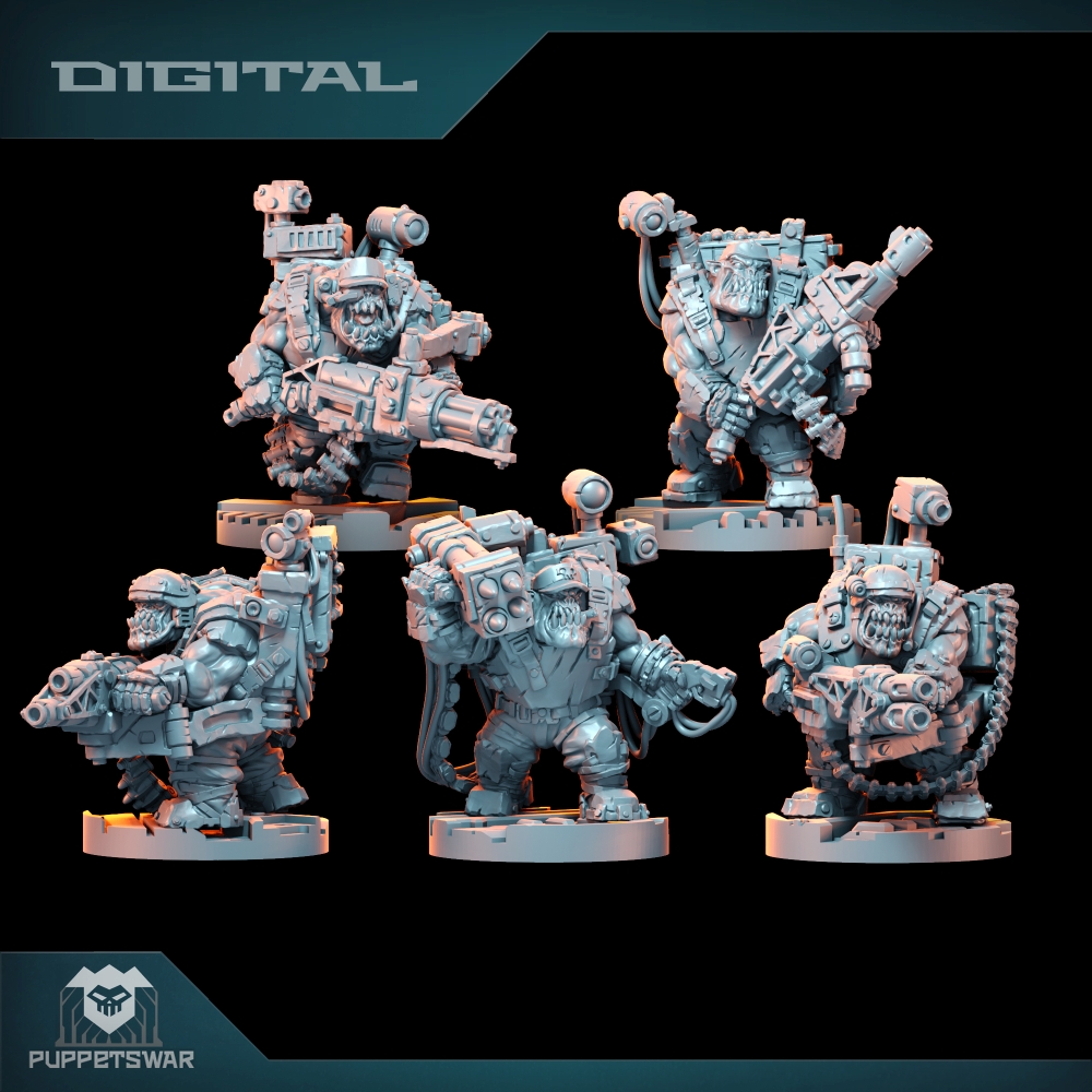 Orc Ultimate Badasses Squad, G - 3D Printing Construction ulasan dan harga