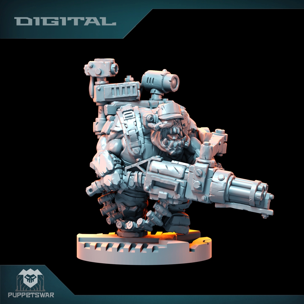 Orc Ultimate Badasses Squad, G - 3D Printing Construction ulasan dan harga