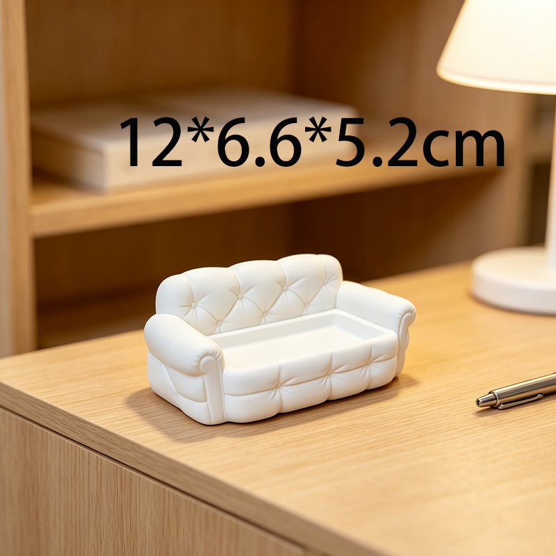 3D Printed Mini White Sofa Jew - 3D Printing Earrings ulasan dan harga