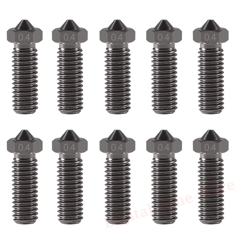 10pcs V6 Hardened Steel Volcan - 3D Printing Xyz ulasan dan harga