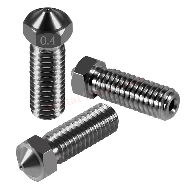 10pcs V6 Hardened Steel Volcan - 3D Printing Xyz ulasan dan harga