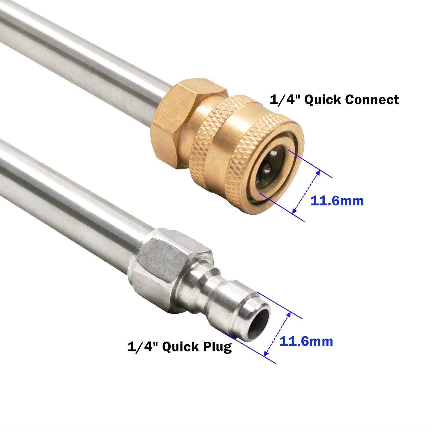 Pressure Washer Extension Wand - Nozzle Cleaning Kit ulasan dan harga
