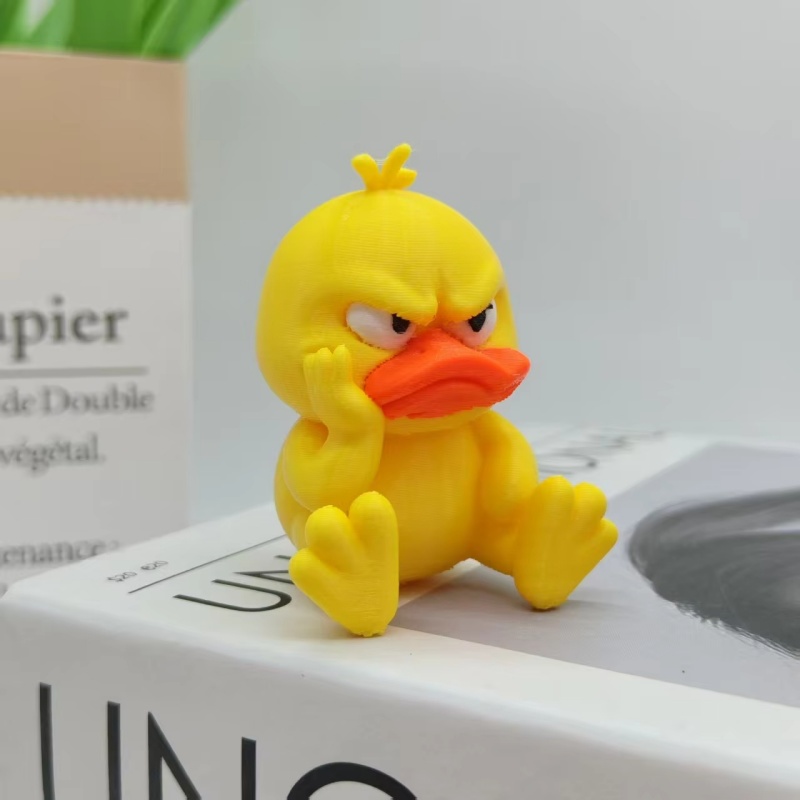 3D Printing Angry Yellow Duck  - 3D Printing Mockup ulasan dan harga