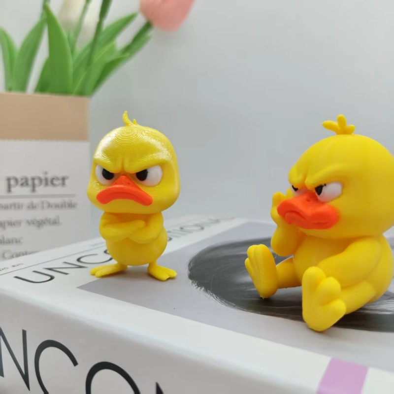 3D Printing Angry Yellow Duck  - 3D Printing Mockup ulasan dan harga