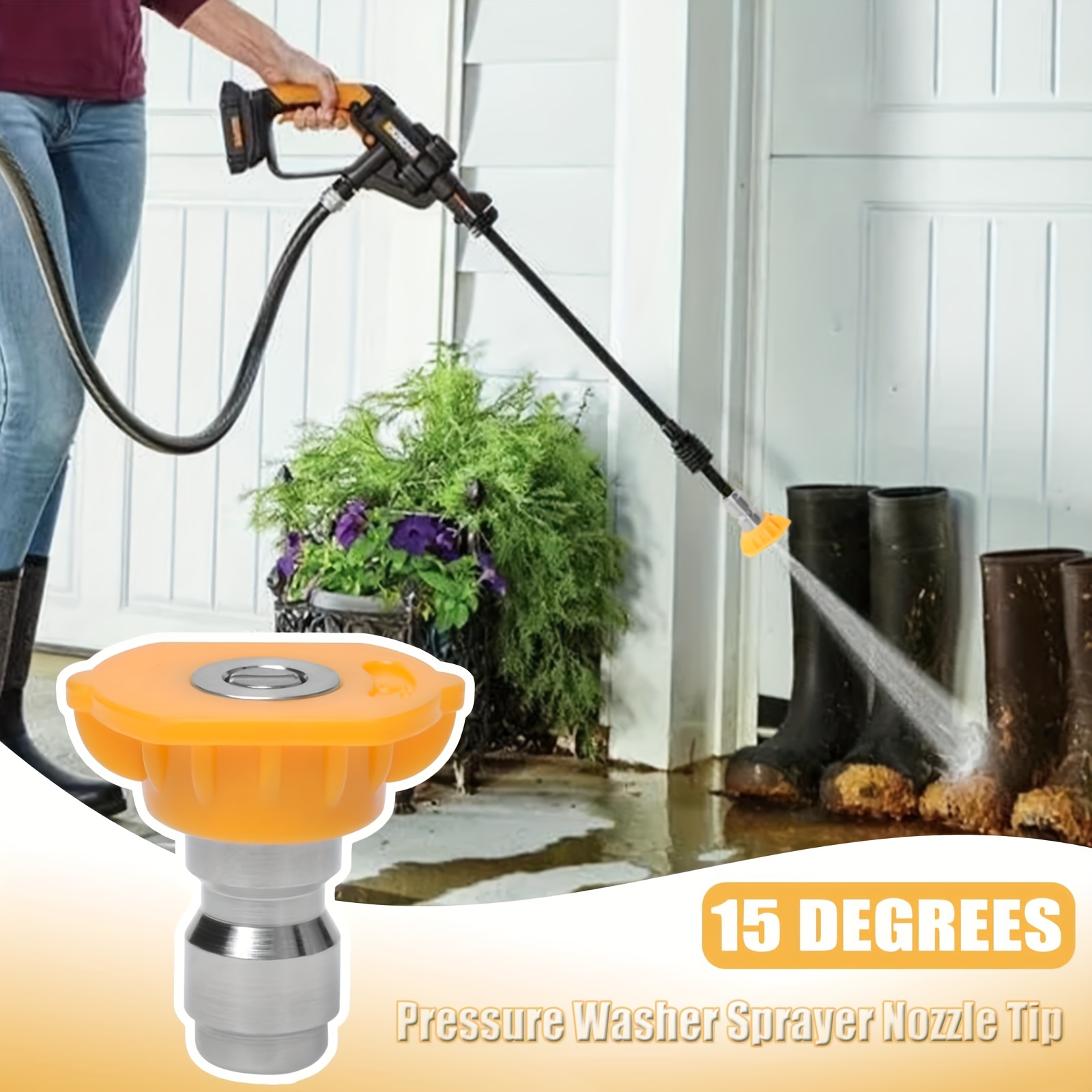 6‑Pack Stainless Steel Pressur - Nozzle Cleaning Kit ulasan dan harga