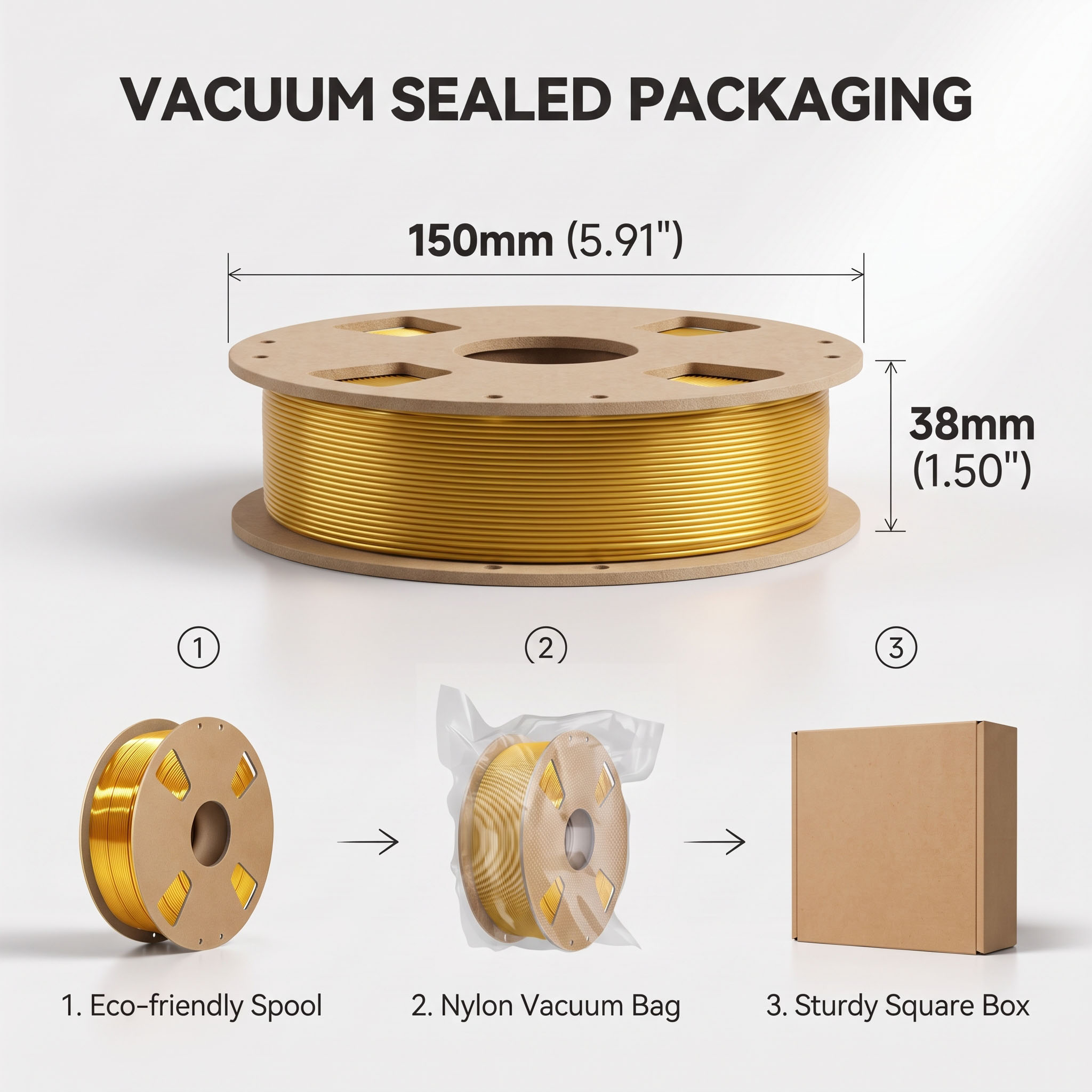Silk PLA 3D Printer Filament 2 - 3D Printing Fdm ulasan dan harga