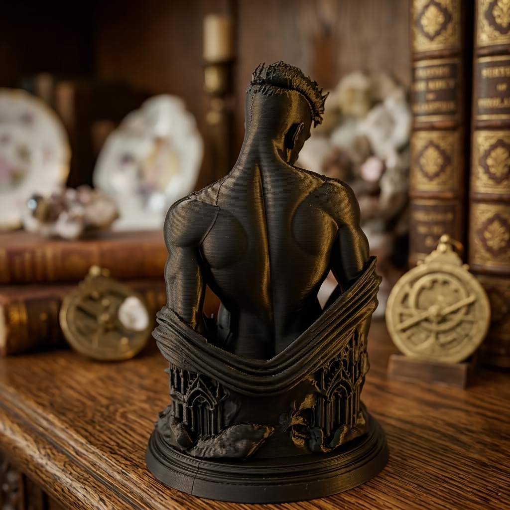 Gothic Muscular Male Bust Stat - 3D Printing Mockup ulasan dan harga