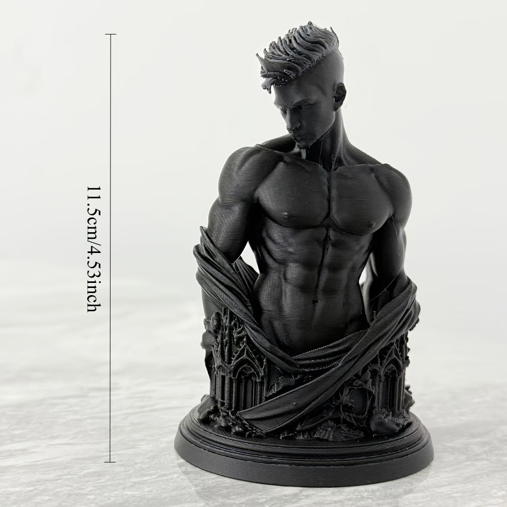 Gothic Muscular Male Bust Stat - 3D Printing Mockup ulasan dan harga