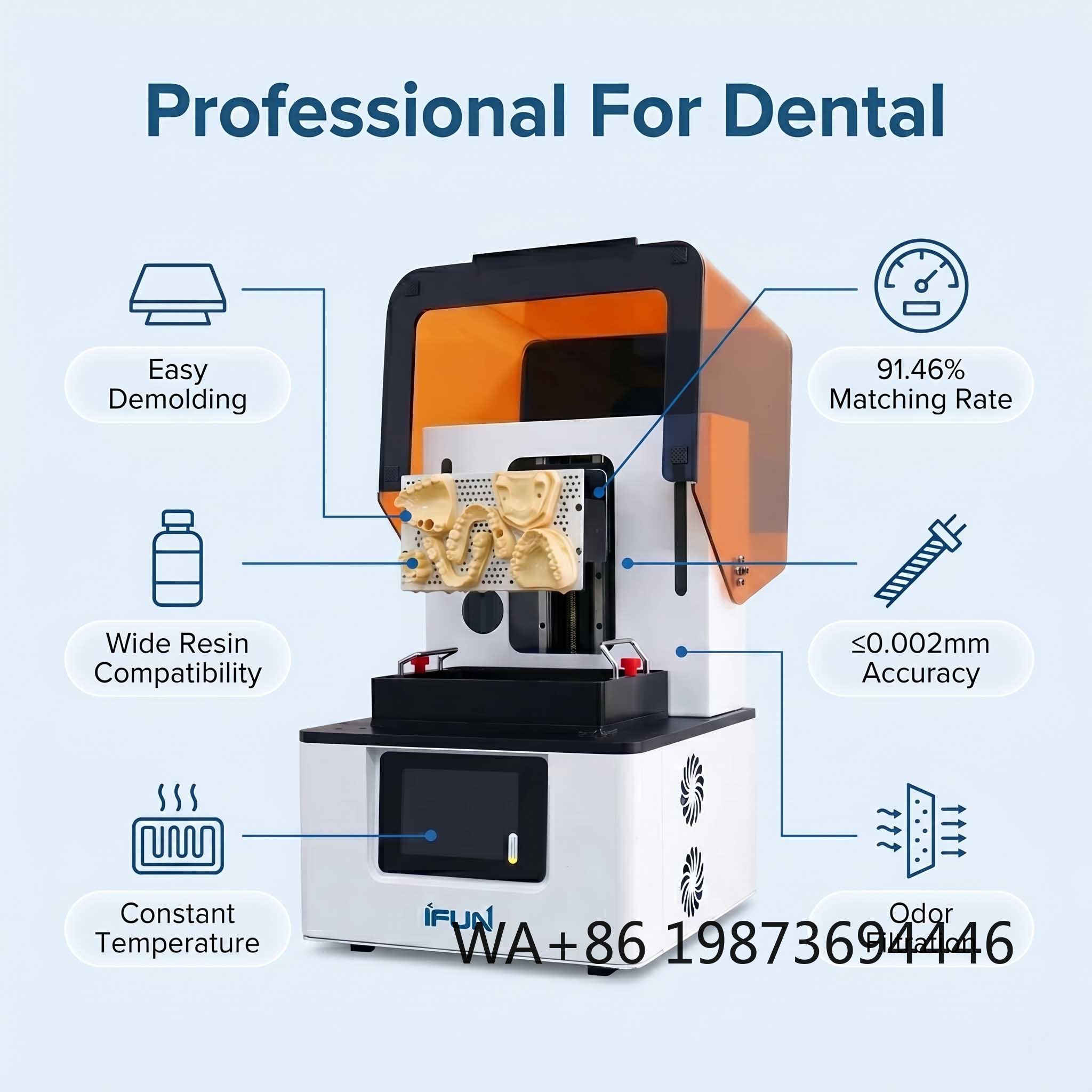 Professional Resin Dental 3D P - 3D Printing Dental ulasan dan harga