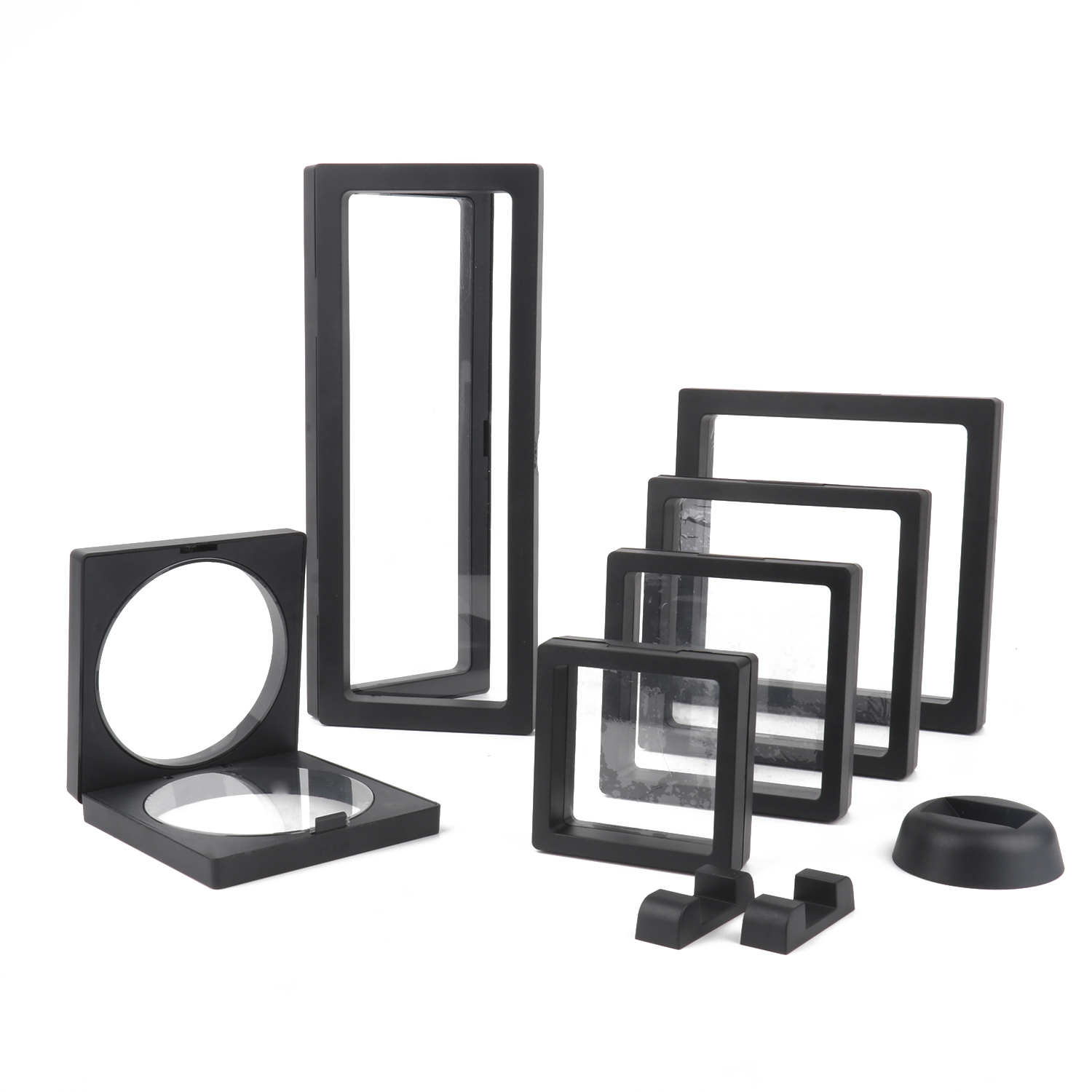 Black 3D Free Stand Suspension - 3D Printing Earrings ulasan dan harga