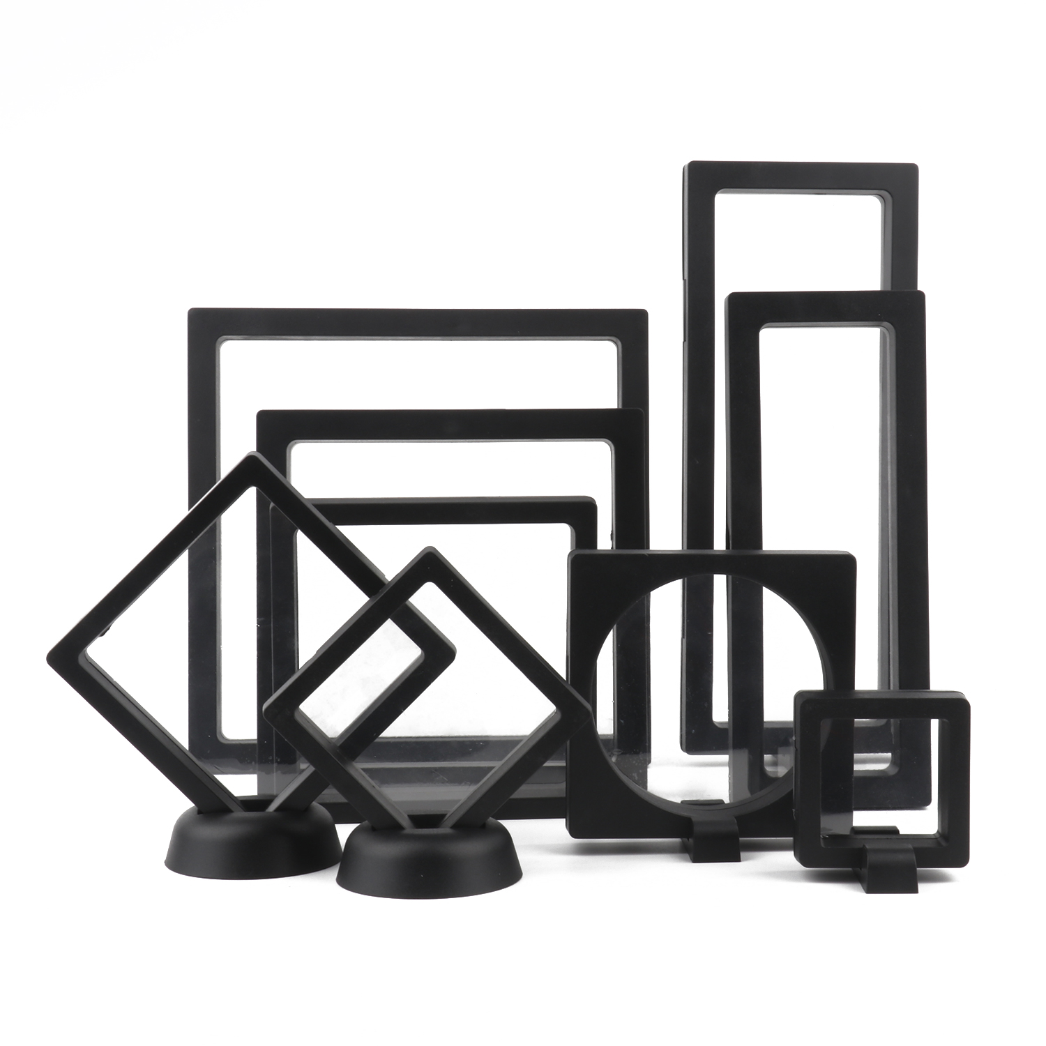 Black 3D Free Stand Suspension - 3D Printing Earrings ulasan dan harga