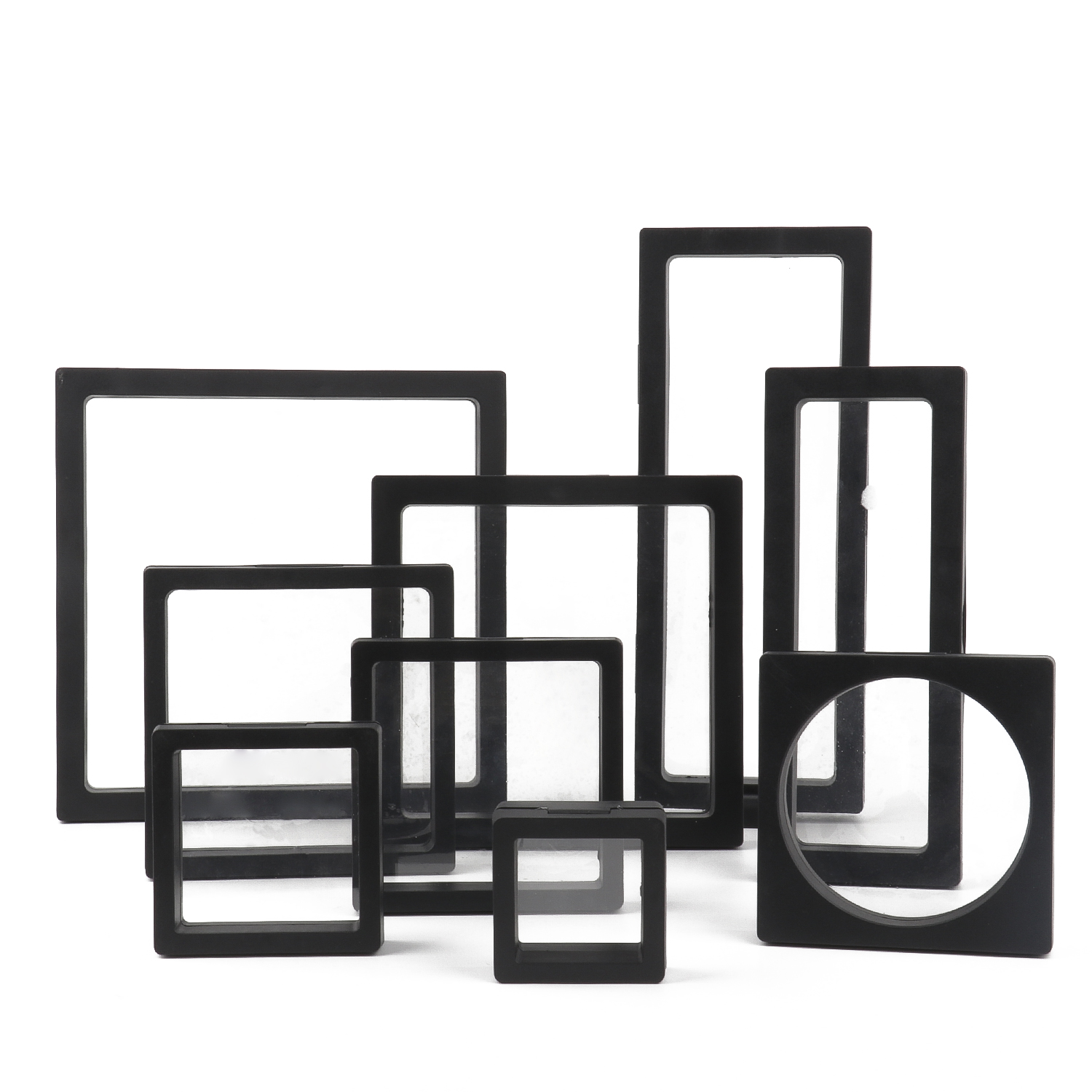 Black 3D Free Stand Suspension - 3D Printing Earrings ulasan dan harga