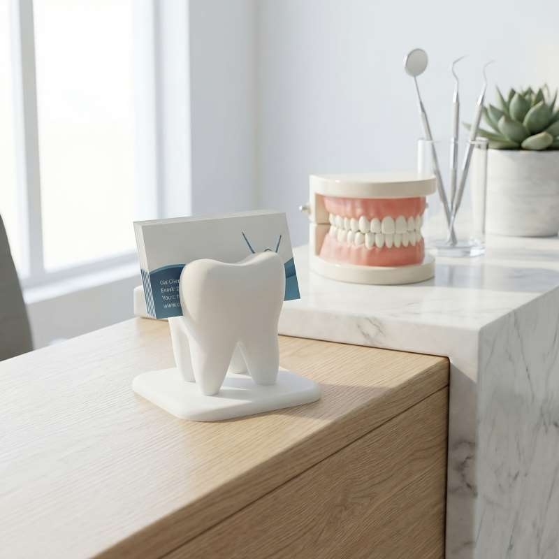 3D Printed Tooth Shaped Busine - 3D Printing Dental ulasan dan harga