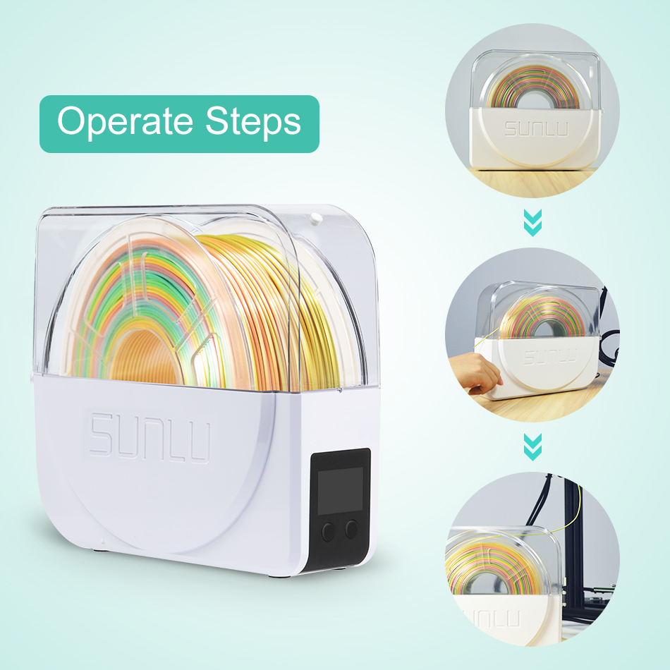 SUNLU Filament Dryer S1 Plus B - 3D Printing Xyz ulasan dan harga