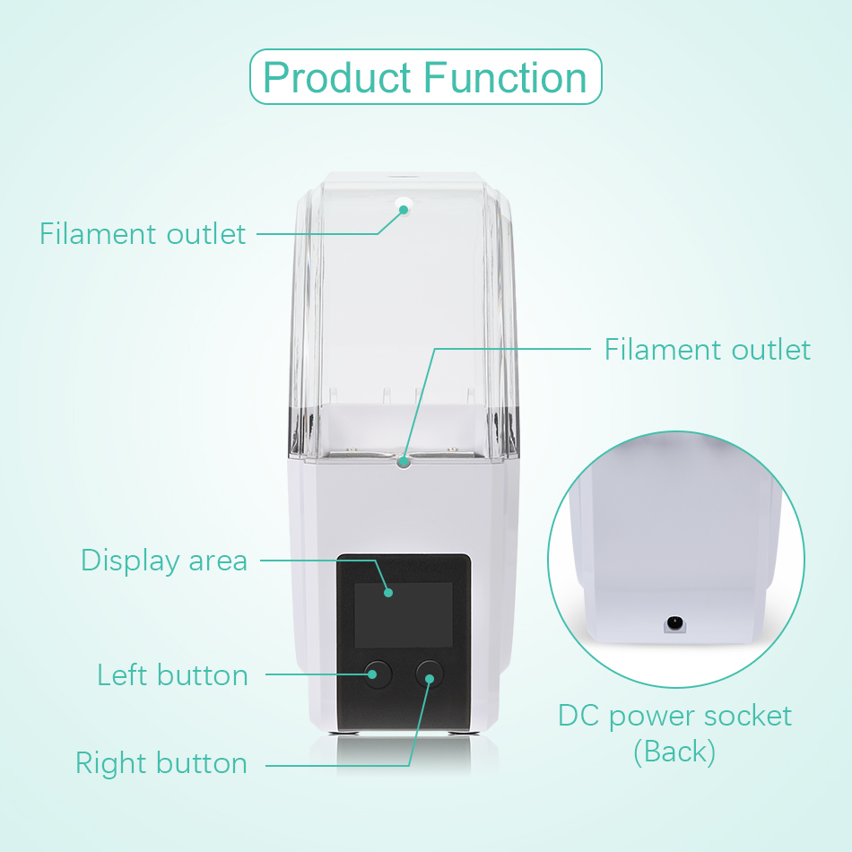 SUNLU Filament Dryer S1 Plus B - 3D Printing Xyz ulasan dan harga