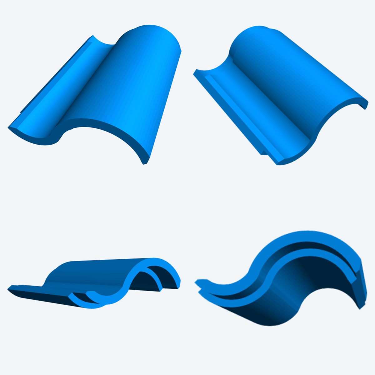 3D Resin Assembly House Tile R - 3D Printing Construction ulasan dan harga