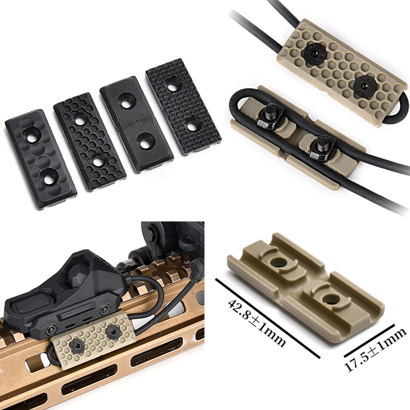 Tactical MLOK Rail Flashlight  - 3D Printing Airsoft Parts ulasan dan harga