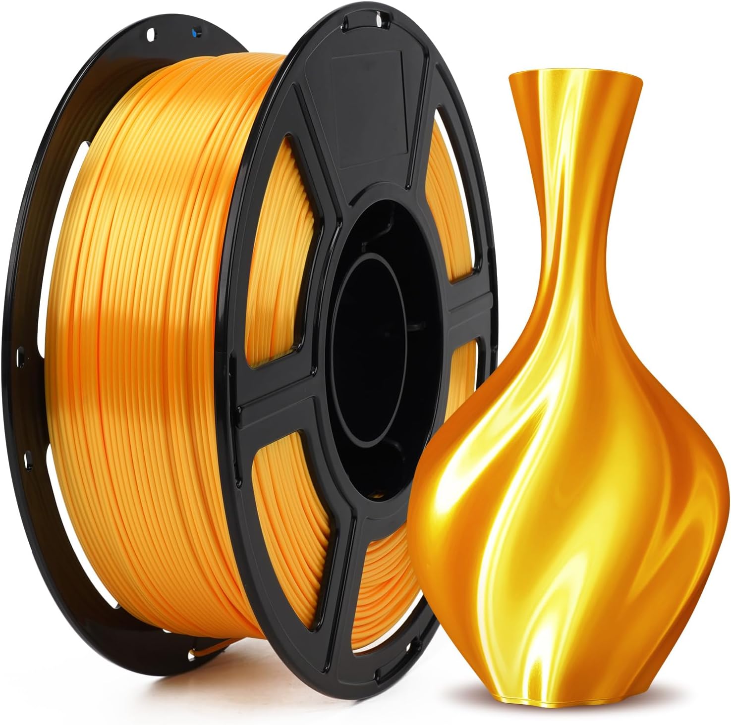 PLA Silk Gold 3D Print Filamen - 3D Printing Fdm ulasan dan harga